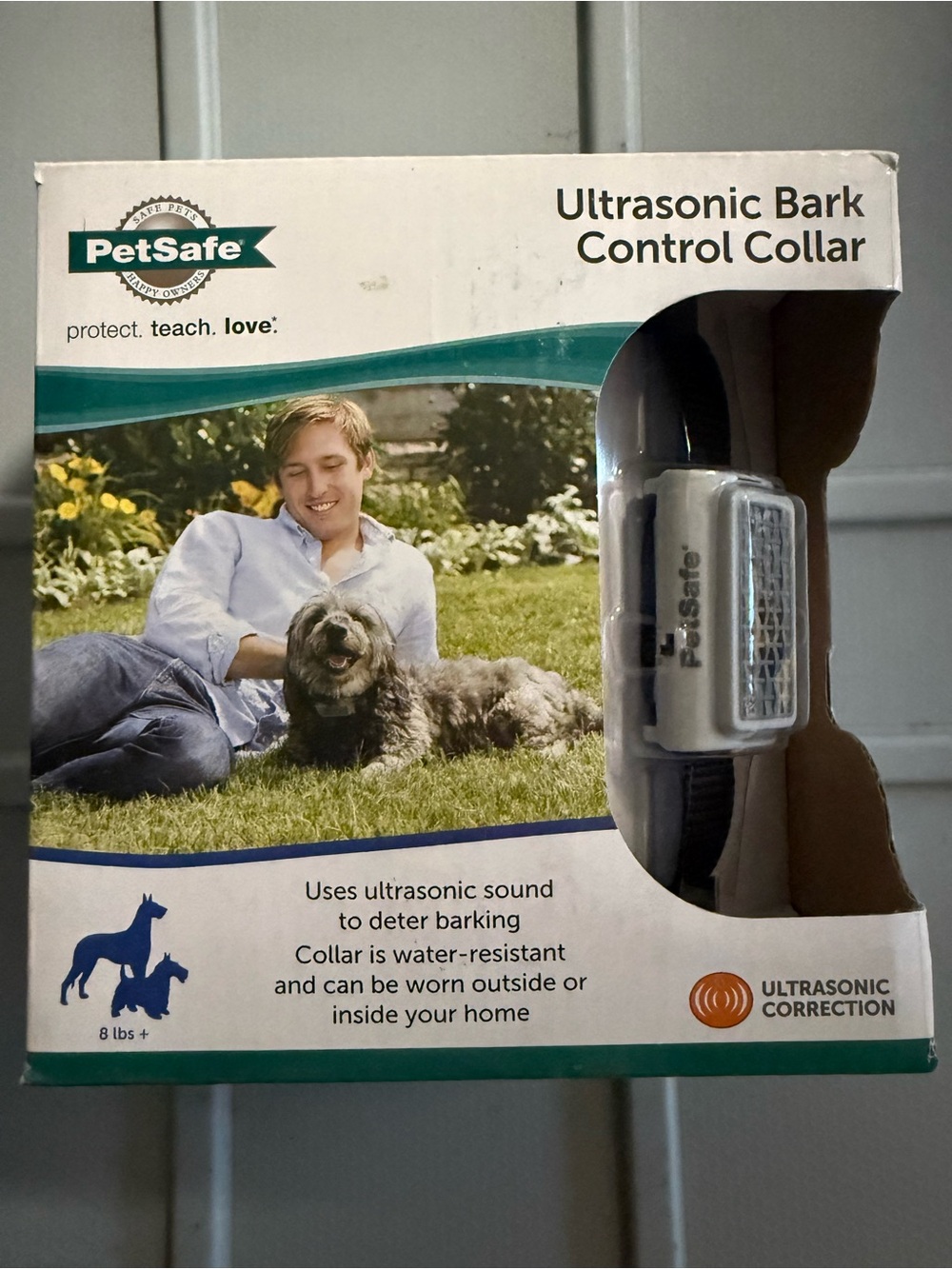 PetSafe Ultrasonic Bark Control Collar - Black and Silver